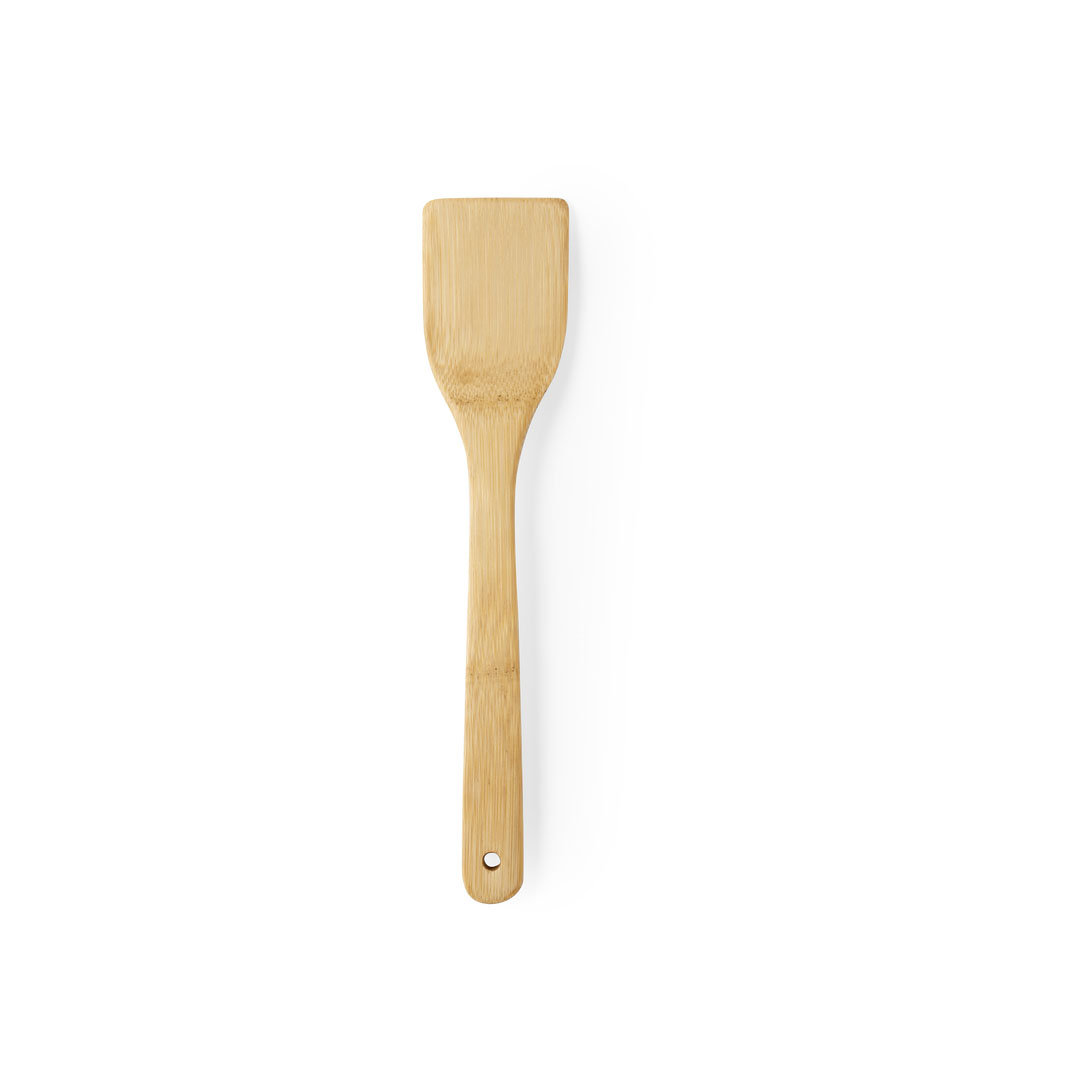 Paleta de cocina personalizada Serly de bambú pulido - Otros accesorios cocina - Regalo Promocional Personalizado - vista alternativa