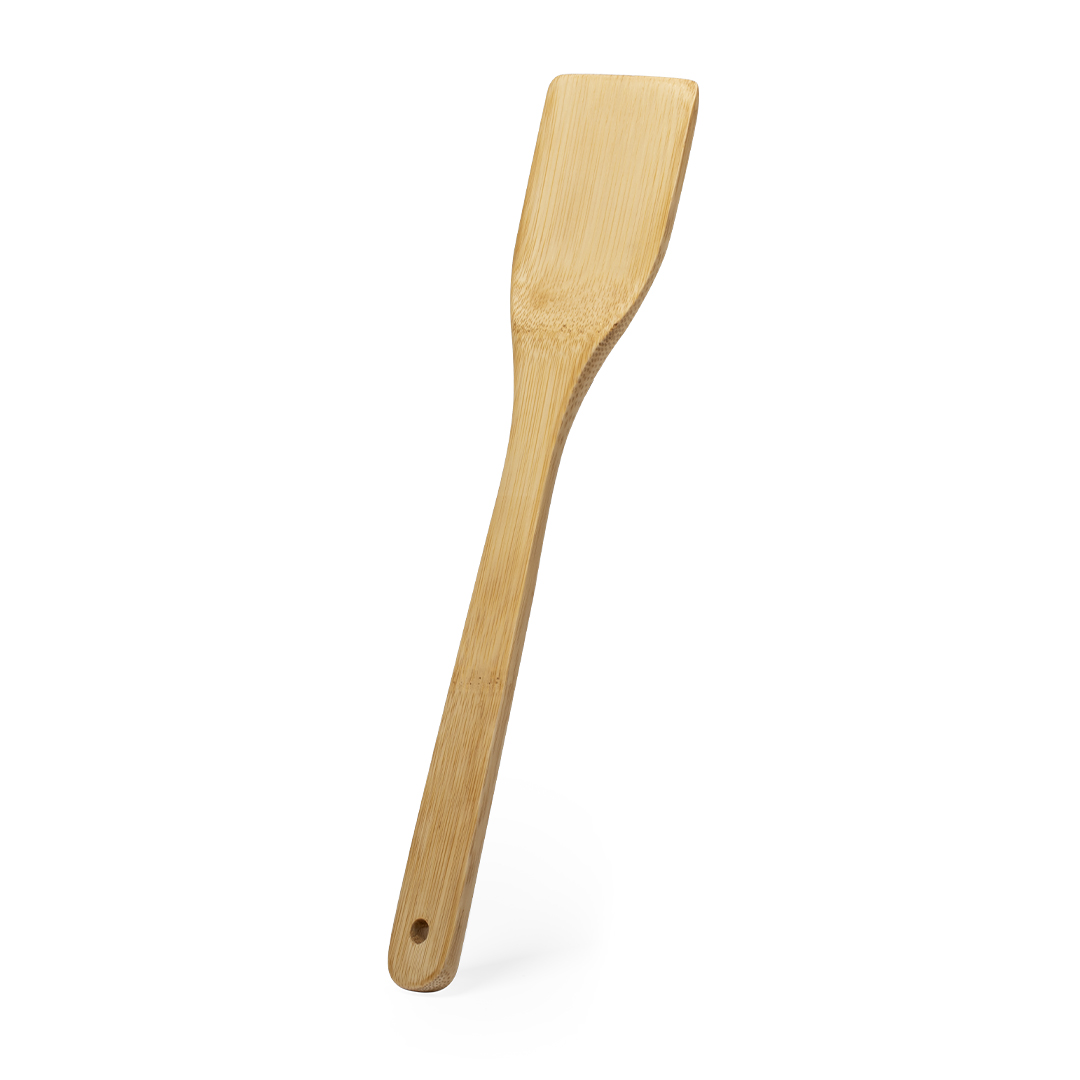 Paleta de cocina personalizada Serly de bambú pulido - Otros accesorios cocina - Regalo Promocional Personalizado