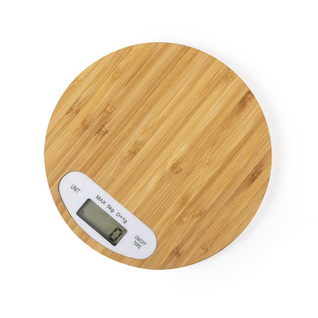 Báscula Hinfex cocina bambú pulido digital - Hogar - Regalo Promocional Personalizado - vista alternativa