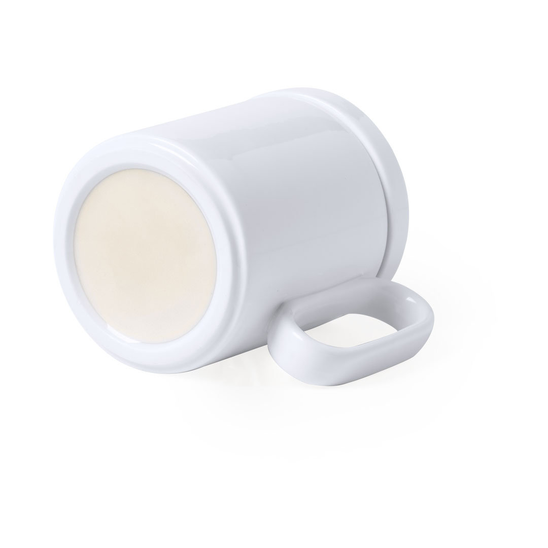 Calentador de tazas personalizado Kalan con cargador inalámbrico 10W