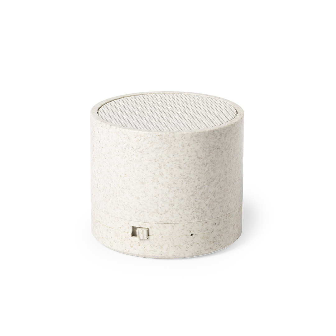 Altavoz Cayren caña trigo con conexión Bluetooth 5.0 - Tecnología - Regalo Promocional Personalizado