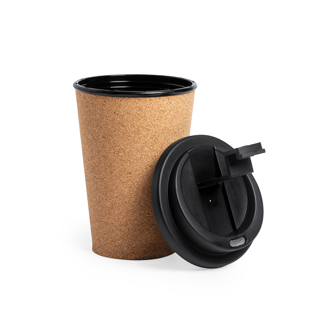 Vaso térmico personalizado Plibun de corcho natural con PP de 350ml - Tazas y vasos personalizados - Regalo Promocional Personalizado - imagen 5
