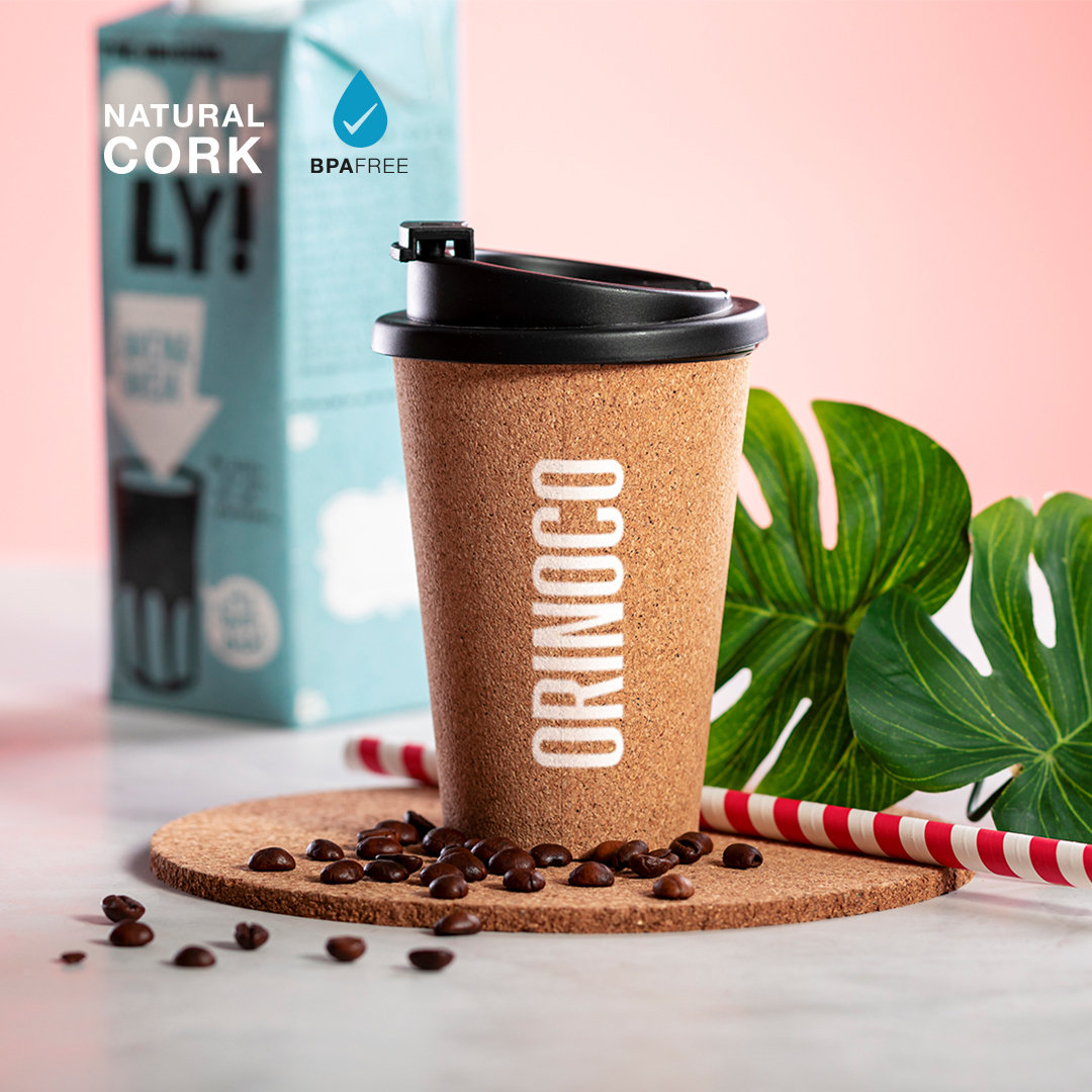 Vaso térmico personalizado Plibun de corcho natural con PP de 350ml - Tazas y vasos personalizados - Regalo Promocional Personalizado - imagen 7