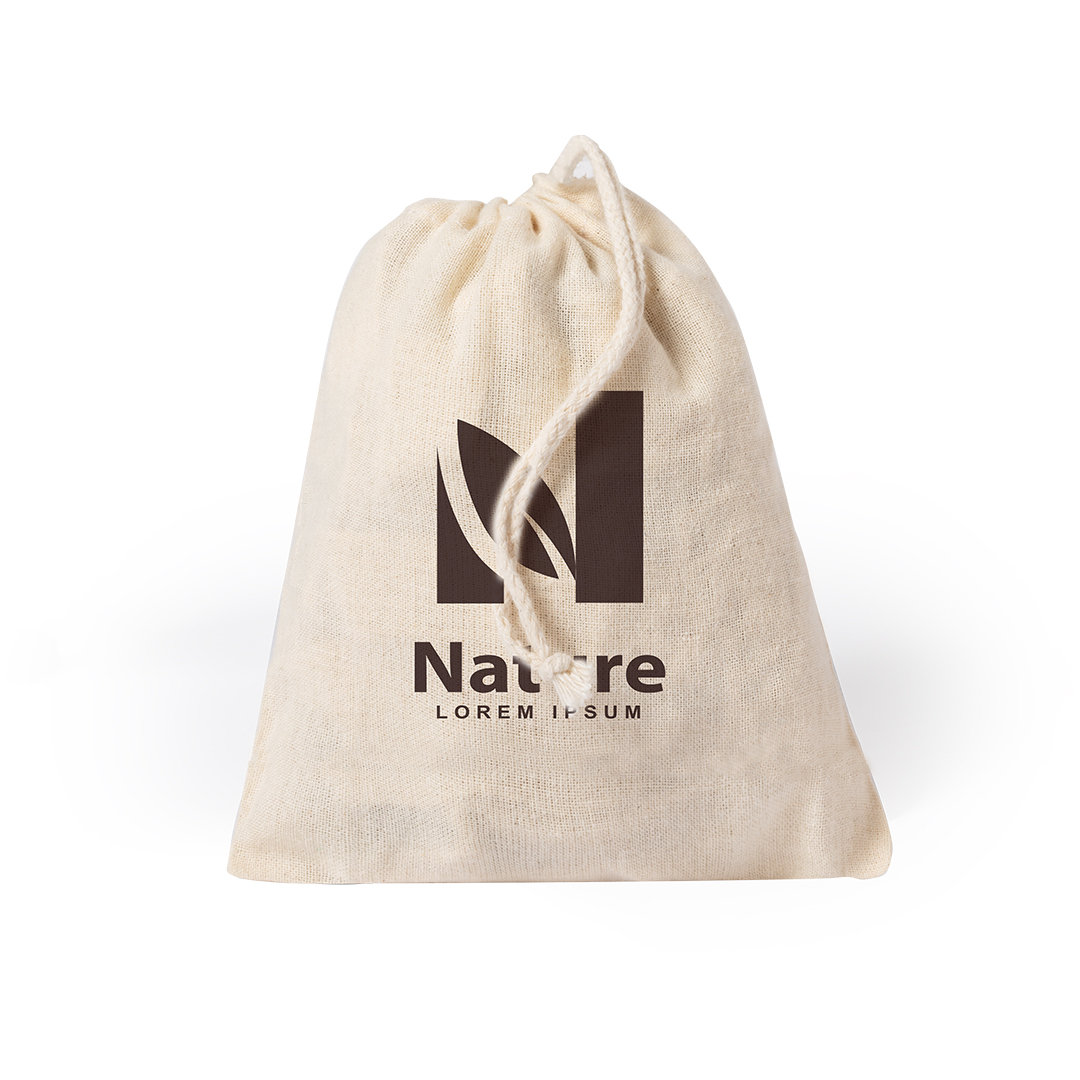 Bolsa plegable personalizada Nacry de redecilla algodón crudo - Bolsas personalizadas plegables - Regalo Promocional Personalizado - imagen 3