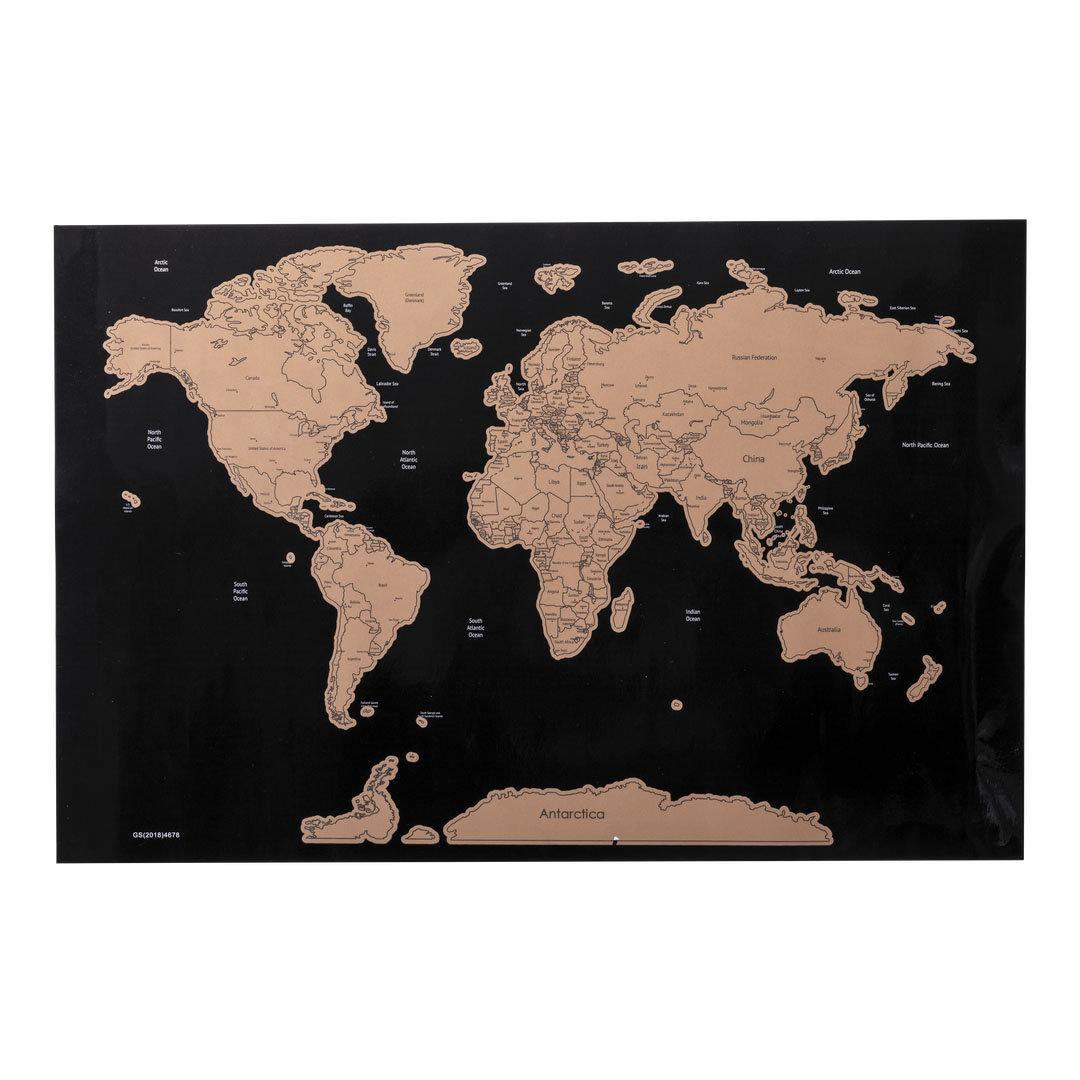 Mapa personalizado Palsy mapamundi rascable línea nature - Hogar - Regalo Promocional Personalizado - imagen 3