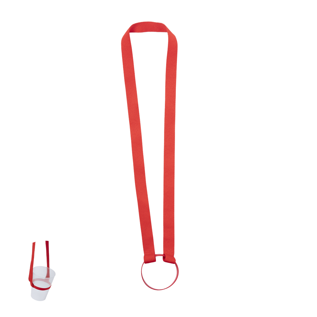 Lanyard Portavasos Frinly - Oficina - Regalo Promocional Personalizado