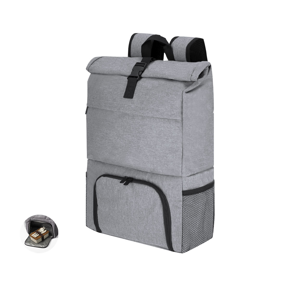 Mochila nevera personalizada Howar multiusos de poliéster 600D denim - Verano - Regalo Promocional Personalizado