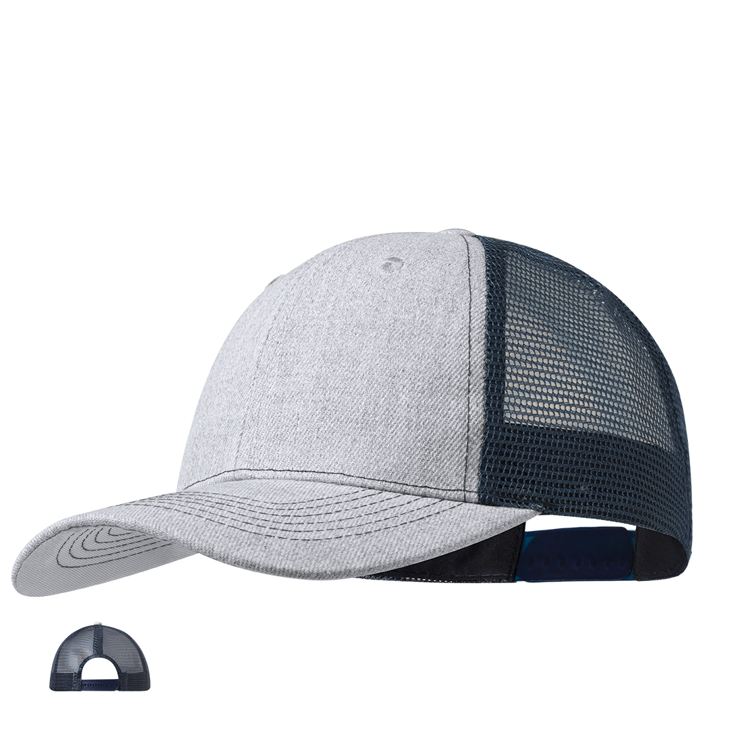 Gorra personalizada Danix de 6 paneles bicolor con rejilla - Gorras y sombreros - Regalo Promocional Personalizado