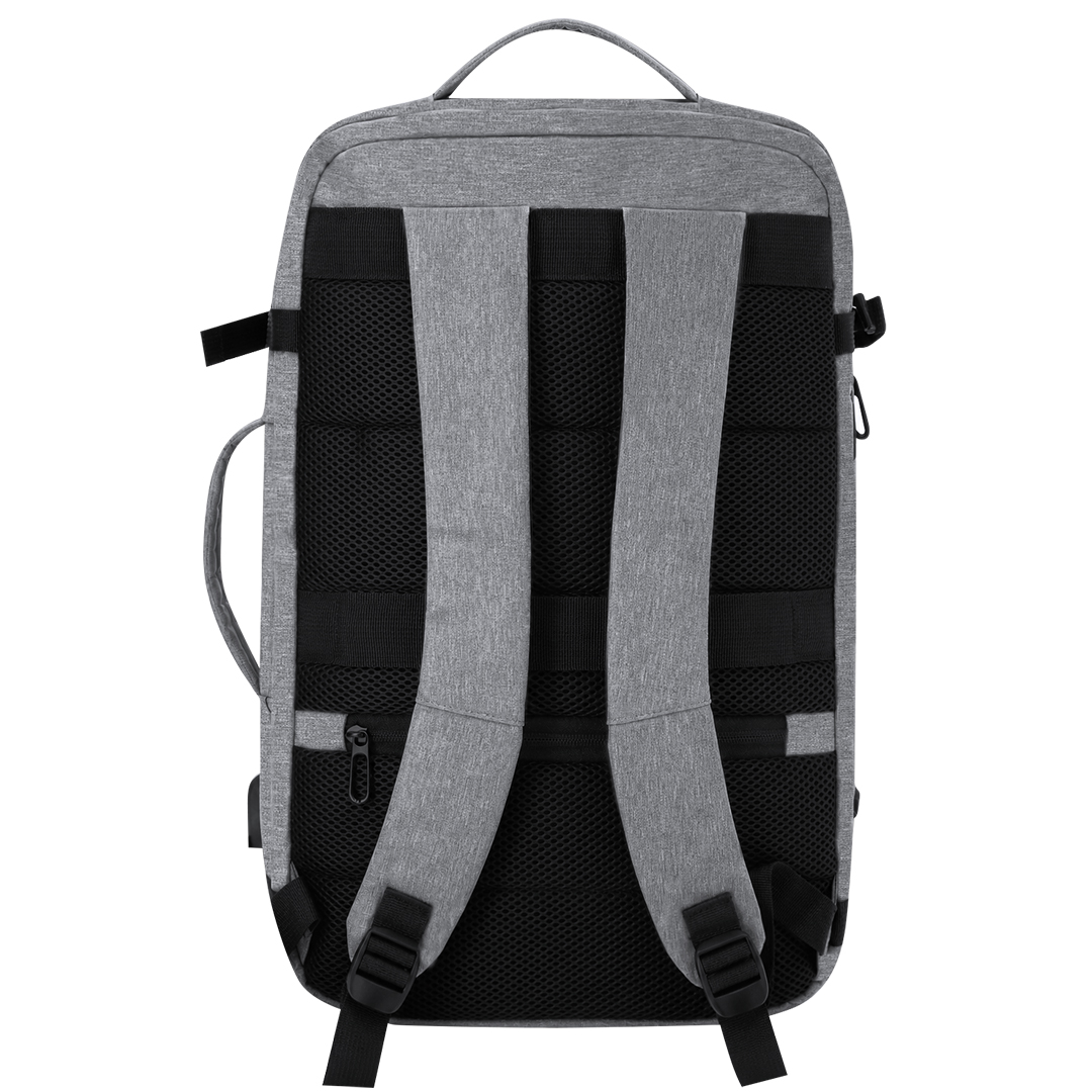 Mochila portadocumentos personalizada Sulkan de poliéster 600D denim con USB - Mochilas personalizadas - Regalo Promocional Personalizado - imagen 13