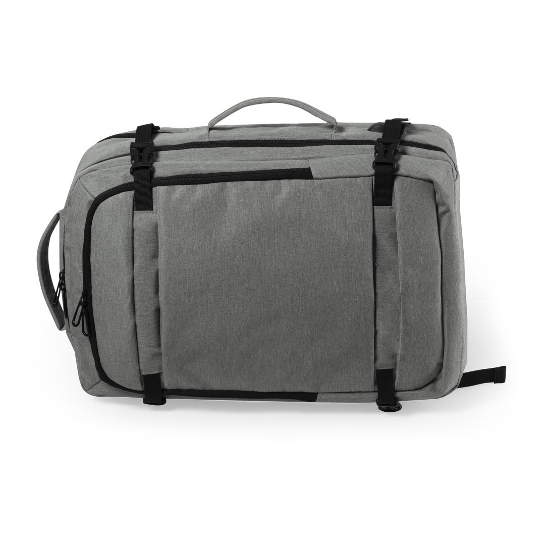 Mochila portadocumentos personalizada Sulkan de poliéster 600D denim con USB - Mochilas personalizadas - Regalo Promocional Personalizado - vista alternativa