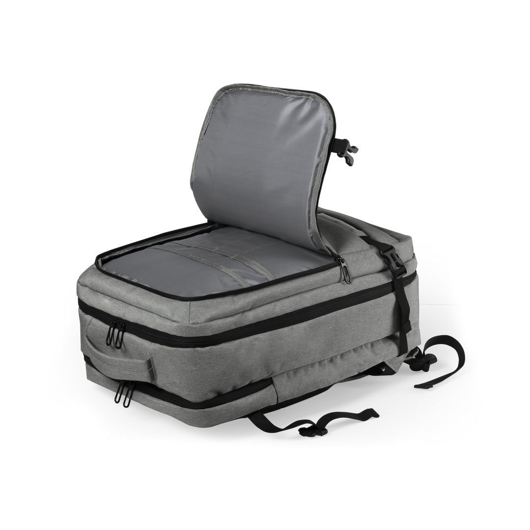 Mochila portadocumentos personalizada Sulkan de poliéster 600D denim con USB - Mochilas personalizadas - Regalo Promocional Personalizado - imagen 5