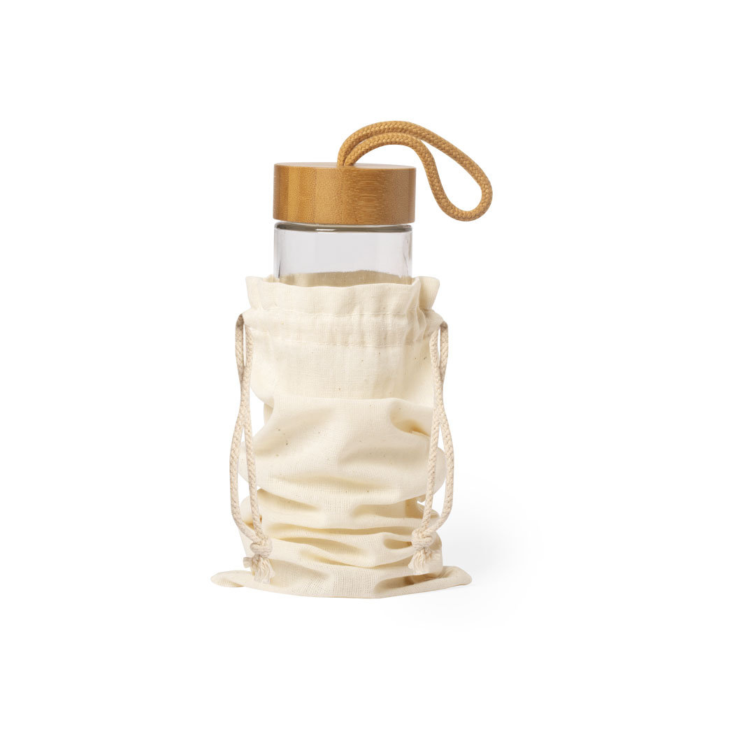 Bolsa para botella personalizada Marcex algodón 105g packaging - Hogar - Regalo Promocional Personalizado - vista alternativa