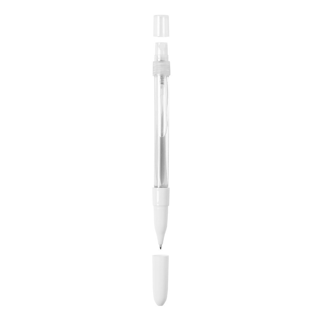Bolígrafo pulverizador personalizado higienizante Dixter 10ml recargable blanco - Protección e Higiene - Regalo Promocional Personalizado - vista alternativa