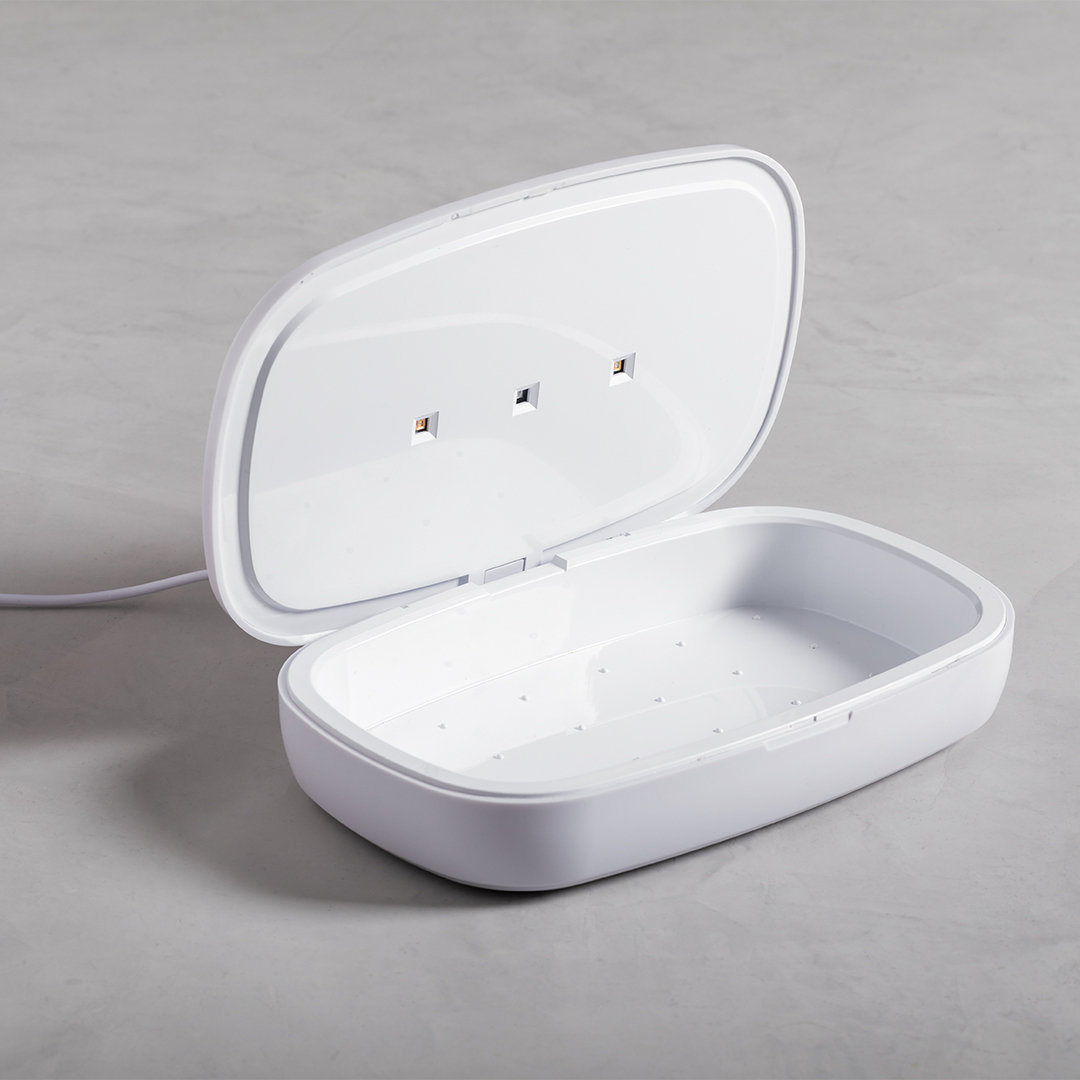 Caja esterilizadora personalizada UV Halby con cargador inalámbrico - Tecnología - Regalo Promocional Personalizado - imagen 5