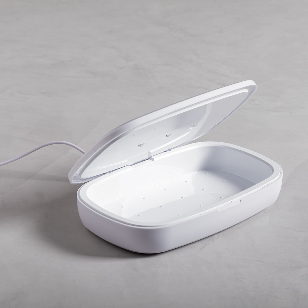 Caja esterilizadora personalizada UV Halby con cargador inalámbrico - Tecnología - Regalo Promocional Personalizado - imagen 6