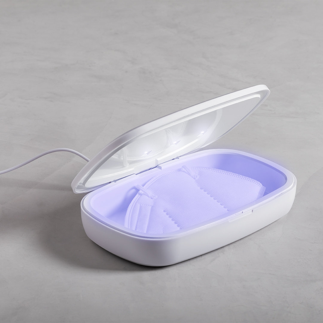 Caja esterilizadora personalizada UV Halby con cargador inalámbrico - Tecnología - Regalo Promocional Personalizado - imagen 7
