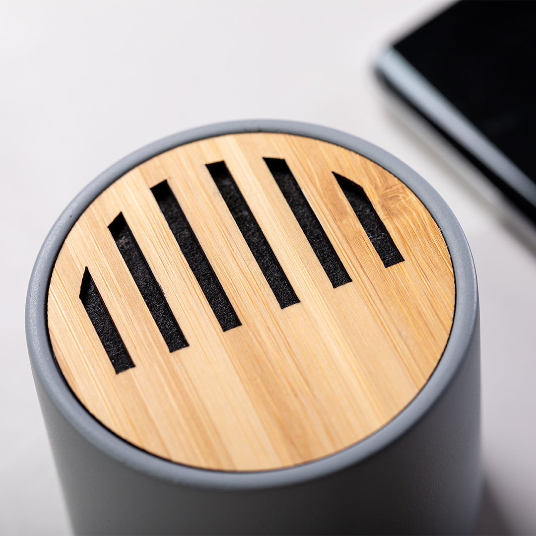 Altavoz Piler bambú cemento piedra caliza - Tecnología - Regalo Promocional Personalizado - imagen 5