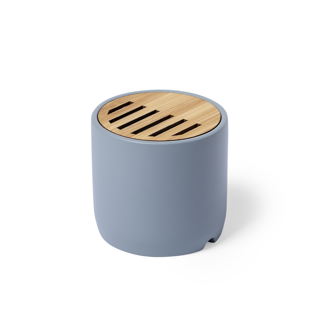 Altavoz Piler bambú cemento piedra caliza - Tecnología - Regalo Promocional Personalizado