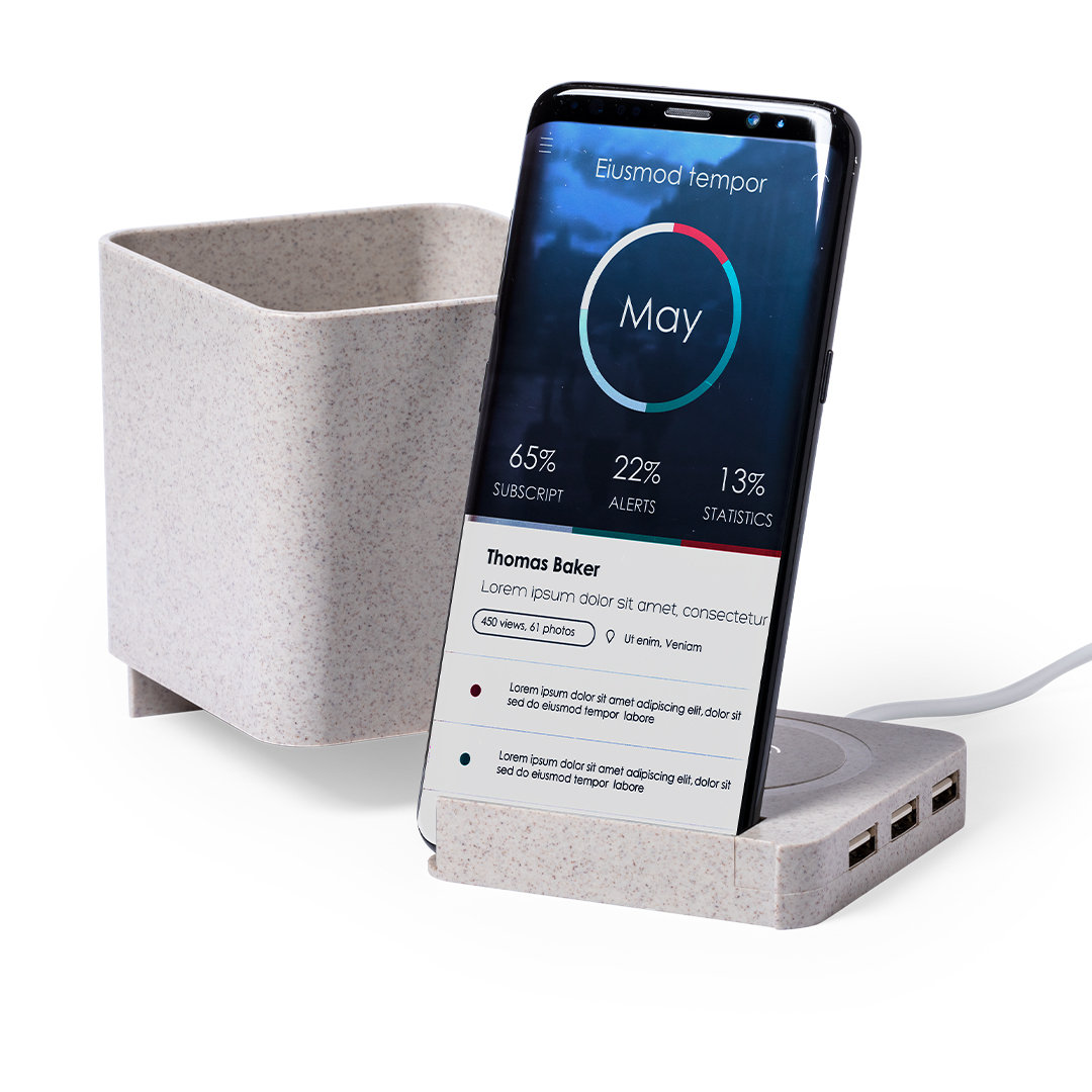 Lapicero multifunción personalizado Dowex de caña de trigo - Tecnología - Regalo Promocional Personalizado - imagen 6
