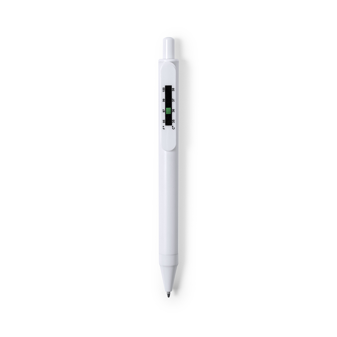 Bolígrafo personalizado antibacteriano Doret con termómetro integrado - Oficina - Regalo Promocional Personalizado - vista alternativa