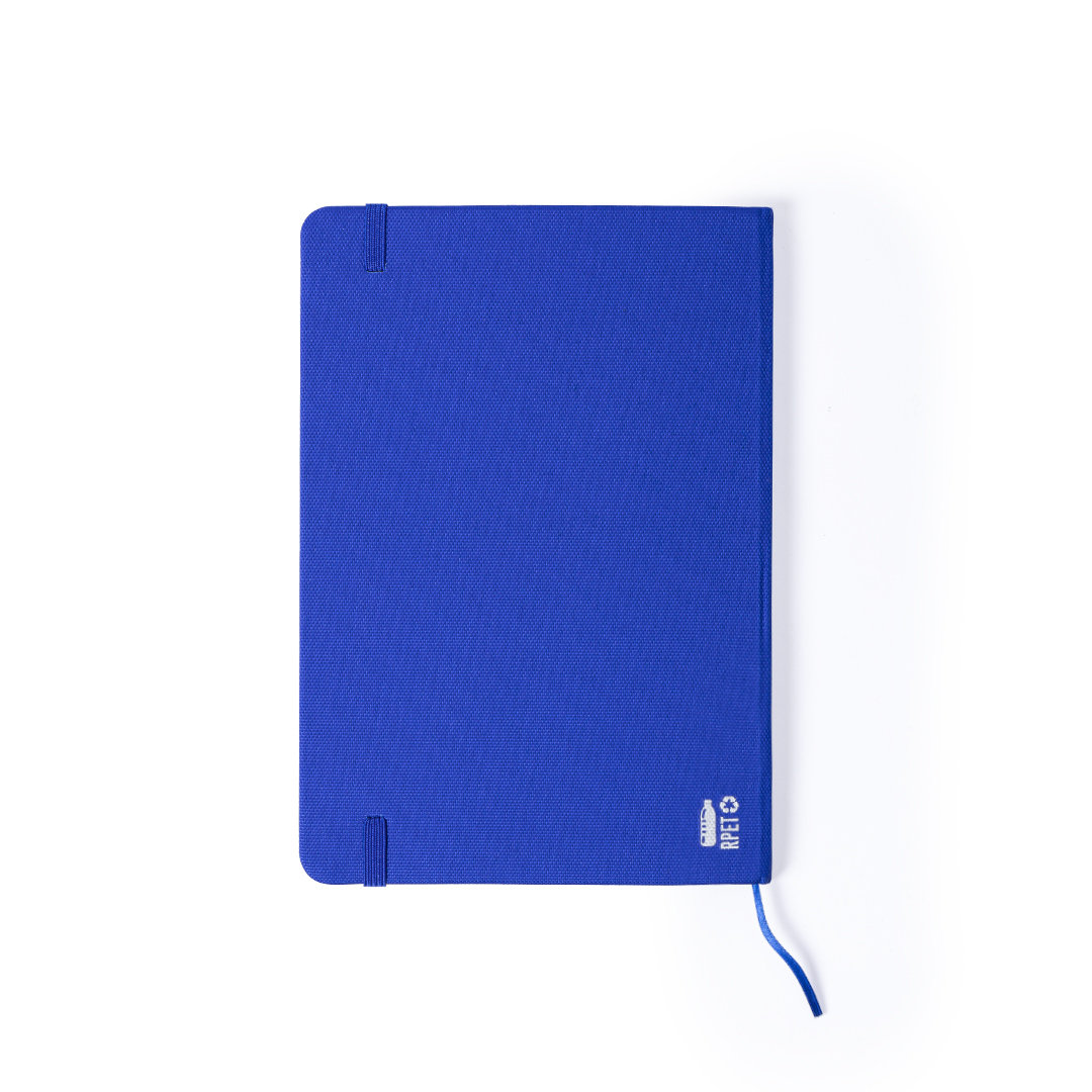 Bloc de notas personalizado Meivax nature en RPET 600D con 80 hojas rayadas - Oficina - Regalo Promocional Personalizado - imagen 5