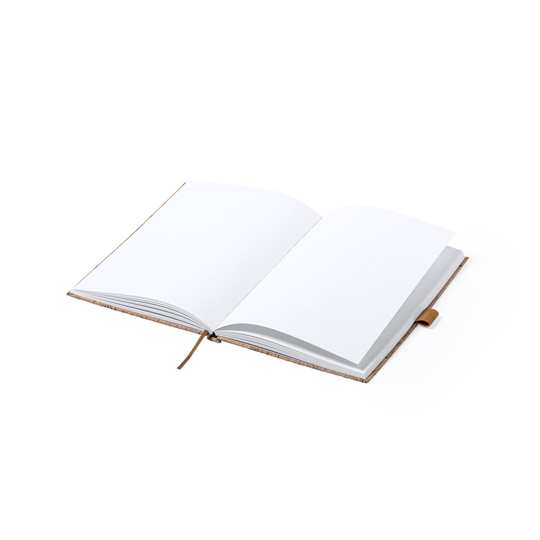 Bloc de notas personalizado Coquel nature en corcho con soporte bolígrafo - Oficina - Regalo Promocional Personalizado - vista alternativa