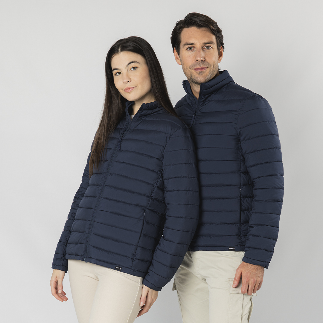Chaqueta personalizada Mitens unisex de RPET efecto pluma ligera - Ropa y accesorios - Regalo Promocional Personalizado