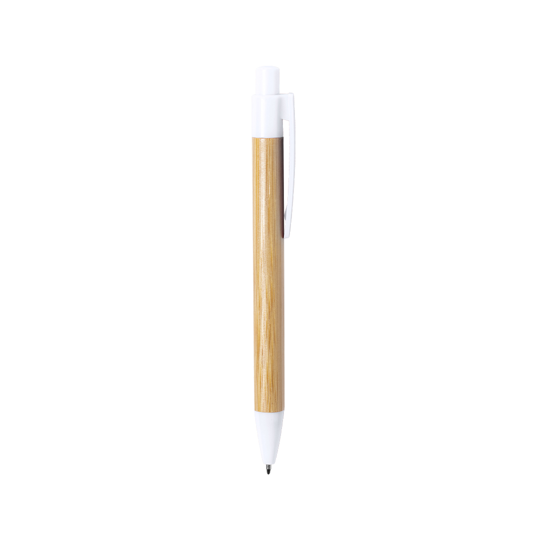 Bolígrafo nature personalizado Heloix de bambú con PLA compostable - Oficina - Regalo Promocional Personalizado - imagen 3