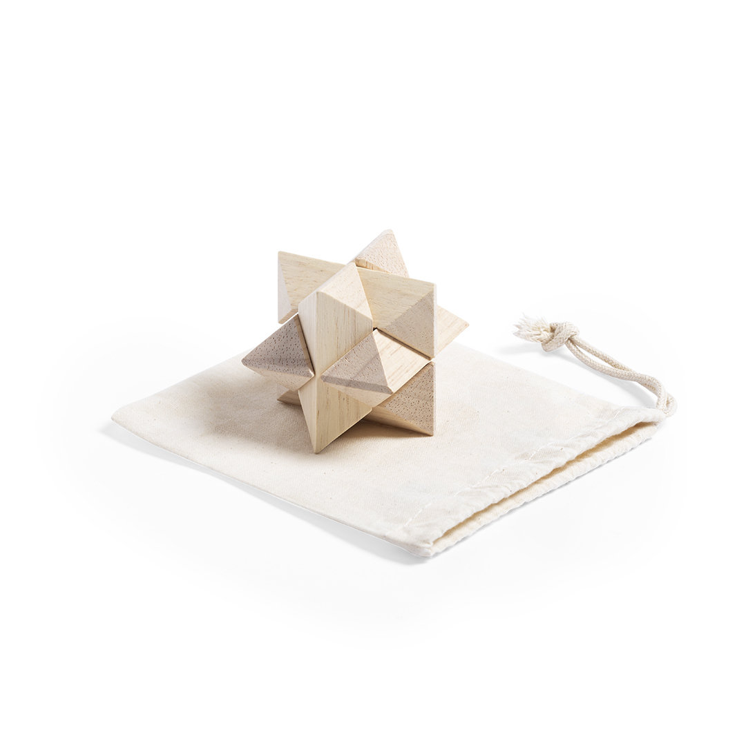 Juego de habilidad personalizado Bruffy de 6 piezas con funda algodón