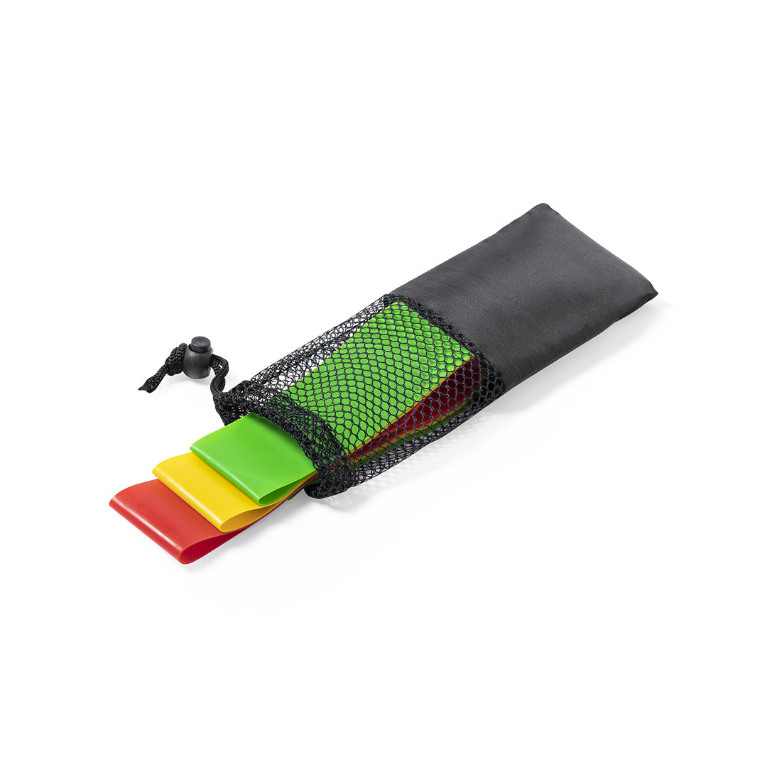 Set gomas personalizado Elásticas Bork deportivo 3 resistencias