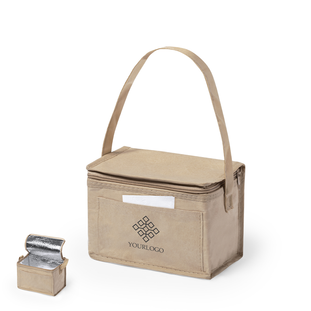 Nevera personalizada Zayka de papel laminado para 6 latas - Verano - Regalo Promocional Personalizado