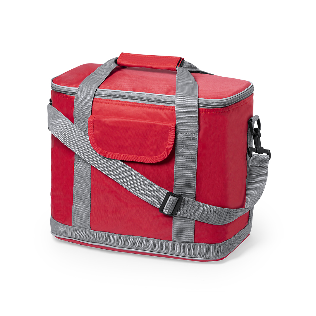 Nevera personalizada Sindy de poliéster todoterreno con mosquetón