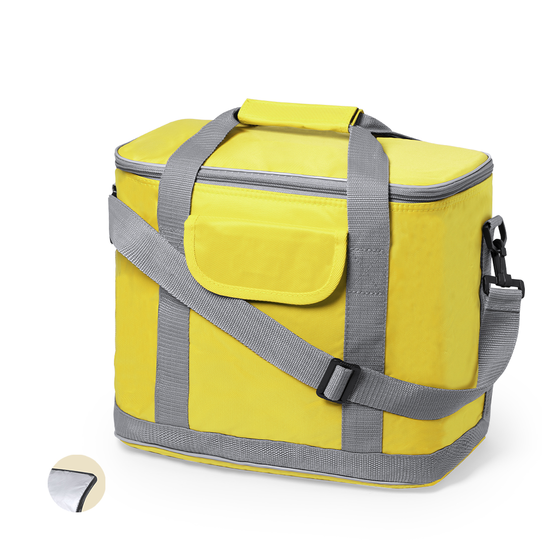 Nevera personalizada Sindy de poliéster todoterreno con mosquetón - Verano - Regalo Promocional Personalizado