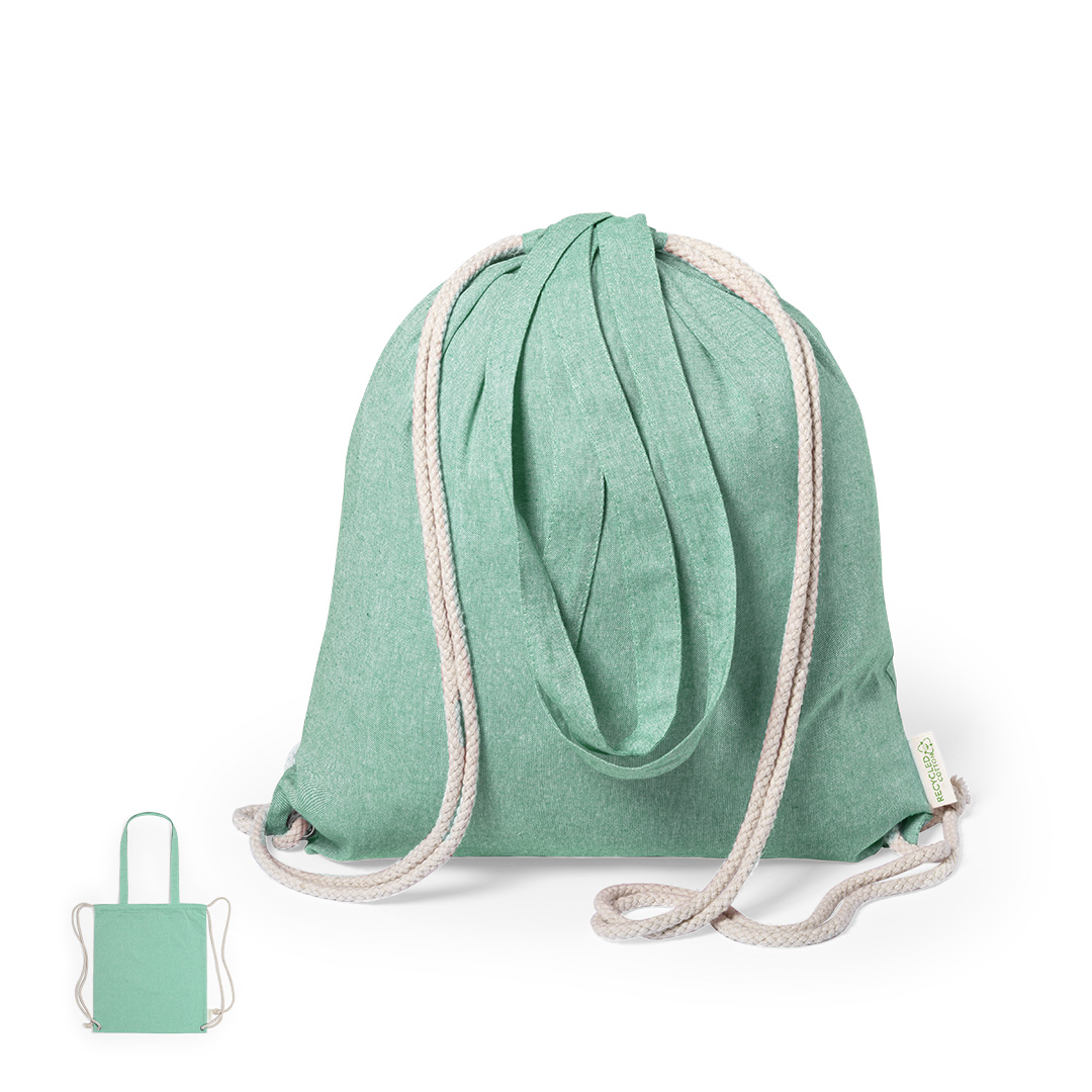 Mochila de cuerdas en algodón Mochila Fenin - Tote Bags personalizadas - Regalo Promocional Personalizado