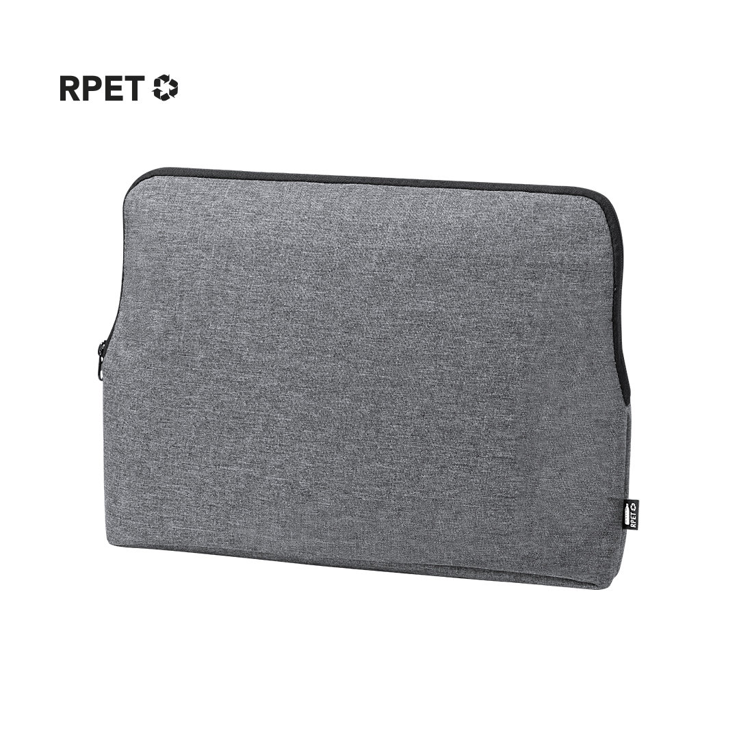 Funda para portátil personalizada Hops de RPET 600D efecto melange - Fundas para portátil - Regalo Promocional Personalizado - imagen 3