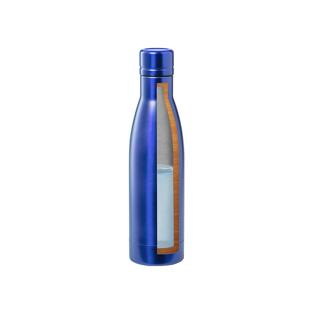 Bidón personalizado Térmico Kungel de 500ml con aislamiento de cobre al vacío metalizado - Termos personalizados - Regalo Promocional Personalizado - vista alternativa