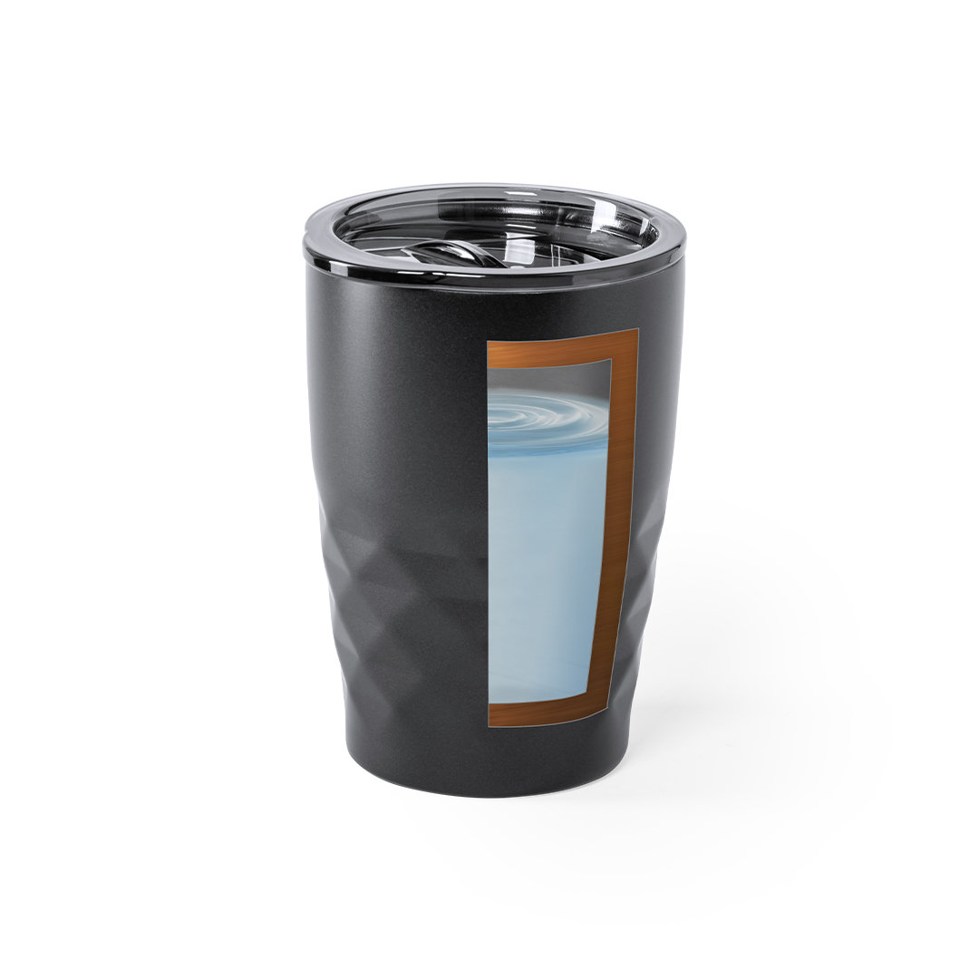 Vaso térmico personalizado Blur de acero con aislamiento de cobre de 350ml - Termos personalizados - Regalo Promocional Personalizado - vista alternativa