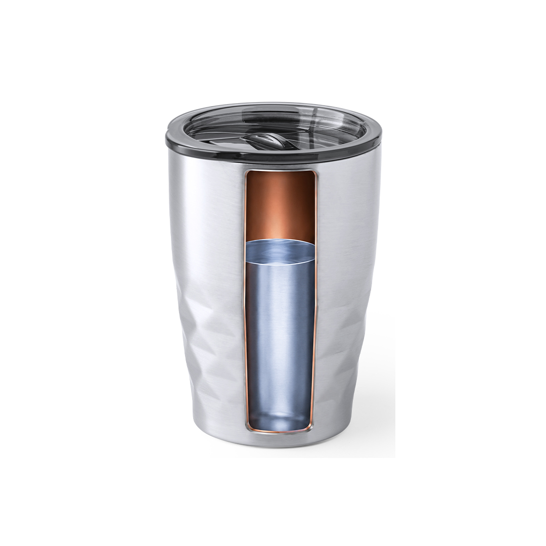 Vaso térmico personalizado Blur de acero con aislamiento de cobre de 350ml - Termos personalizados - Regalo Promocional Personalizado - imagen 7