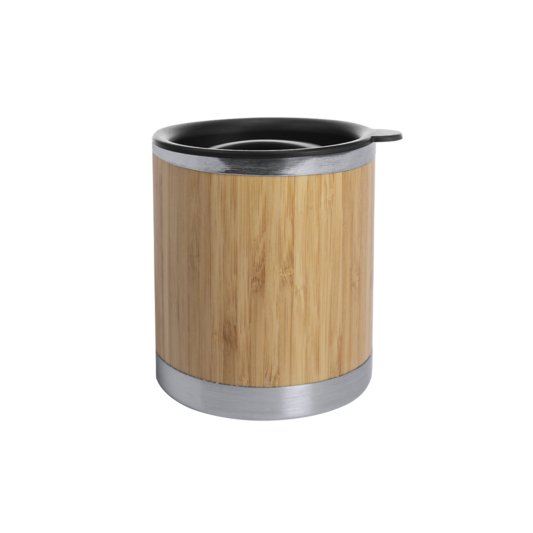 Vaso térmico personalizado Lubon de bambú y acero inox de 300ml - Tazas y vasos personalizados - Regalo Promocional Personalizado - imagen 6