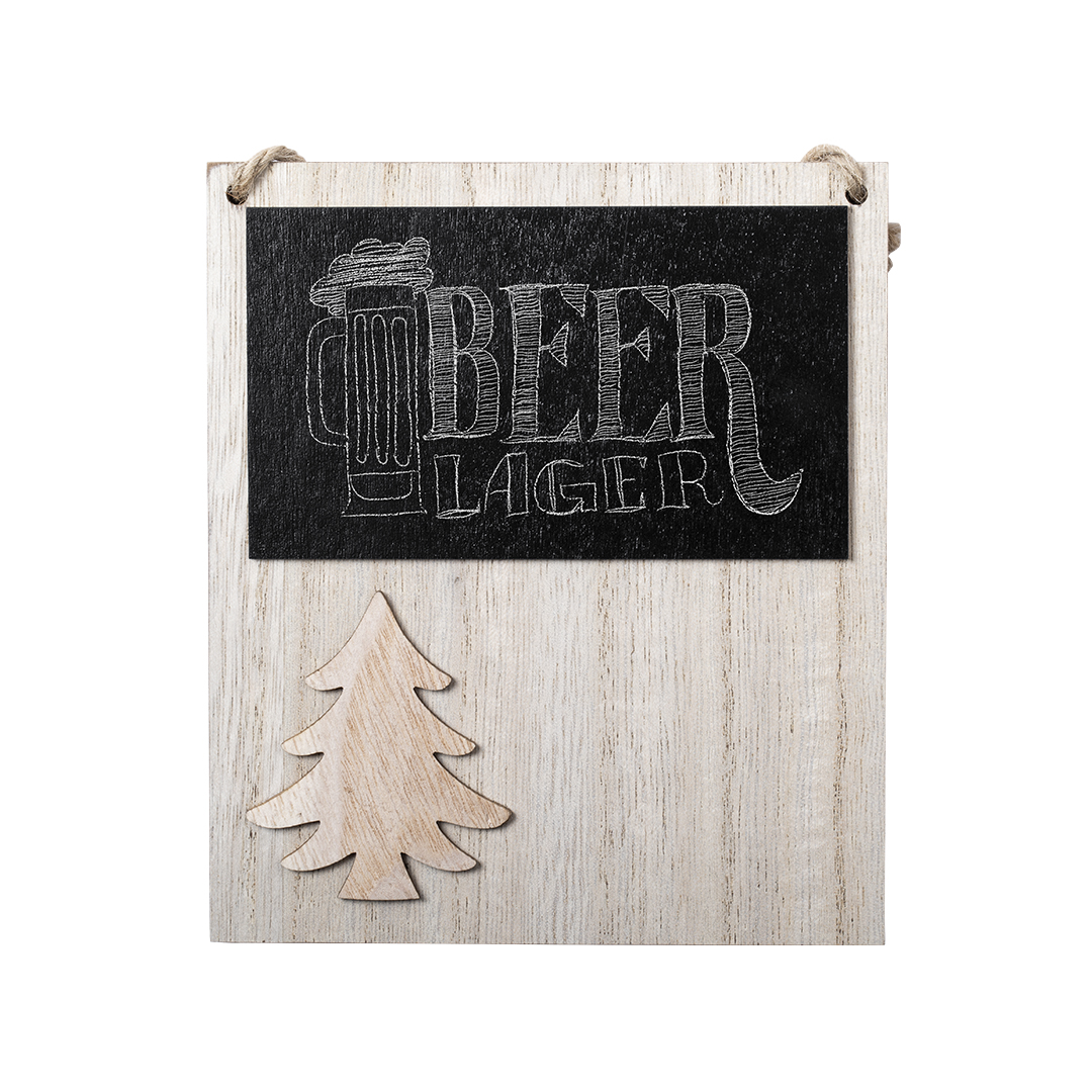 Adorno Carrigan navideños con forma de pequeña pizarra - Imanes personalizados - Regalo Promocional Personalizado - vista alternativa