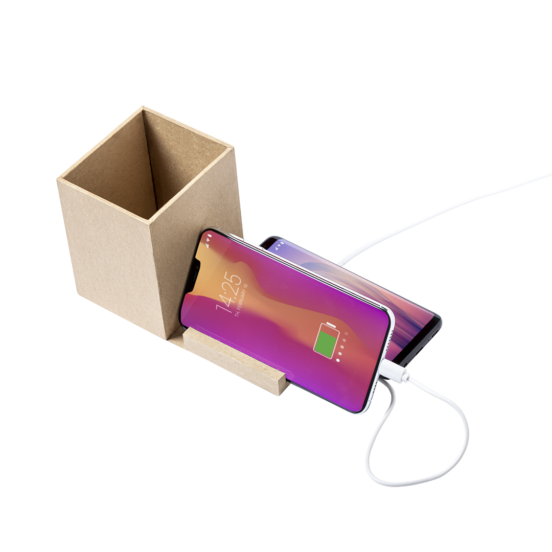 Lapicero multifunción personalizado Sondur de cartón reciclado con cargador - Tecnología - Regalo Promocional Personalizado - imagen 3