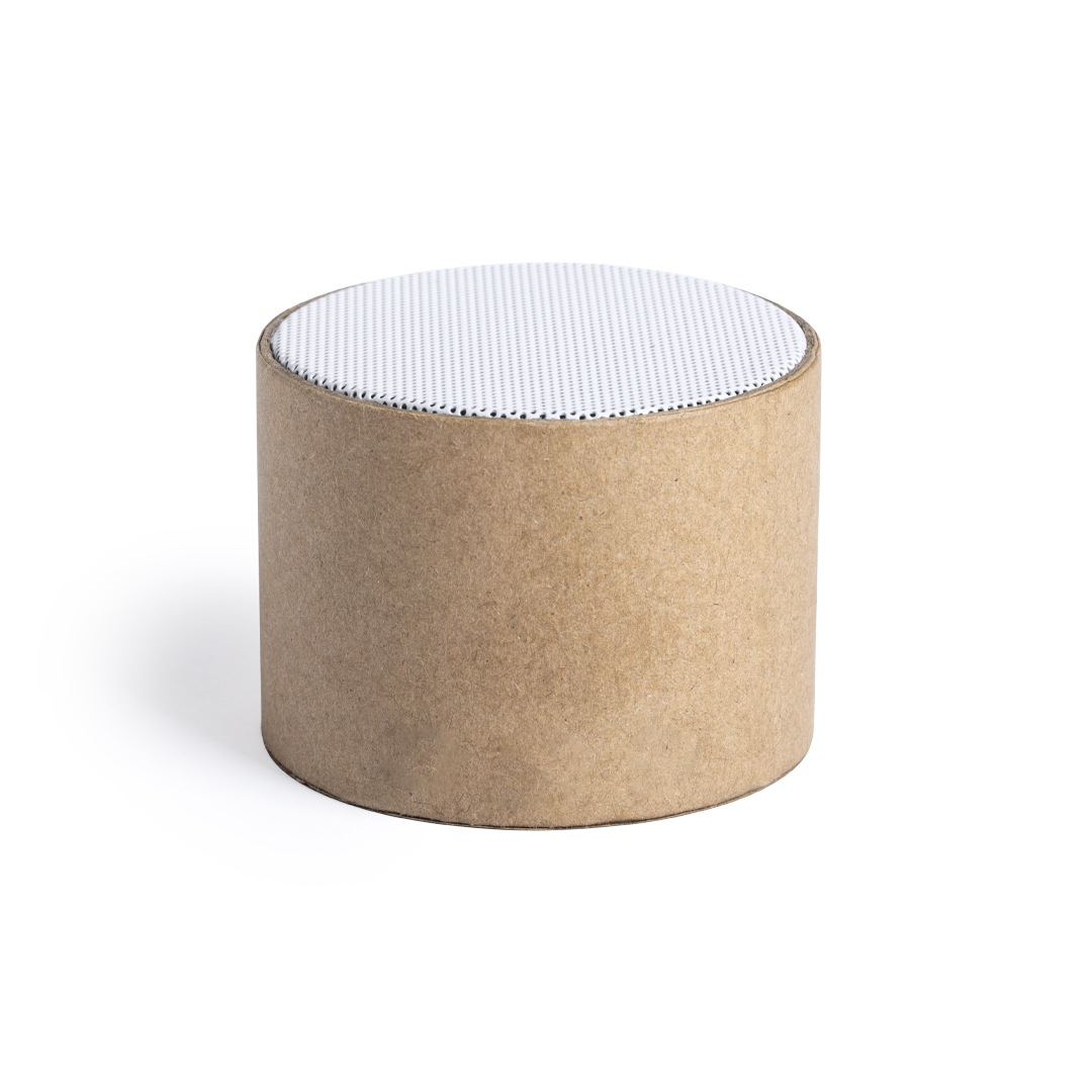 Altavoz Crapin cartón reciclado con botones caña trigo - Tecnología - Regalo Promocional Personalizado - vista alternativa