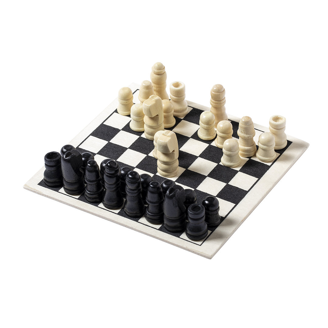 Set juegos personalizado Parchess ajedrez parchís damas de madera - Niños y Juegos - Regalo Promocional Personalizado - imagen 5