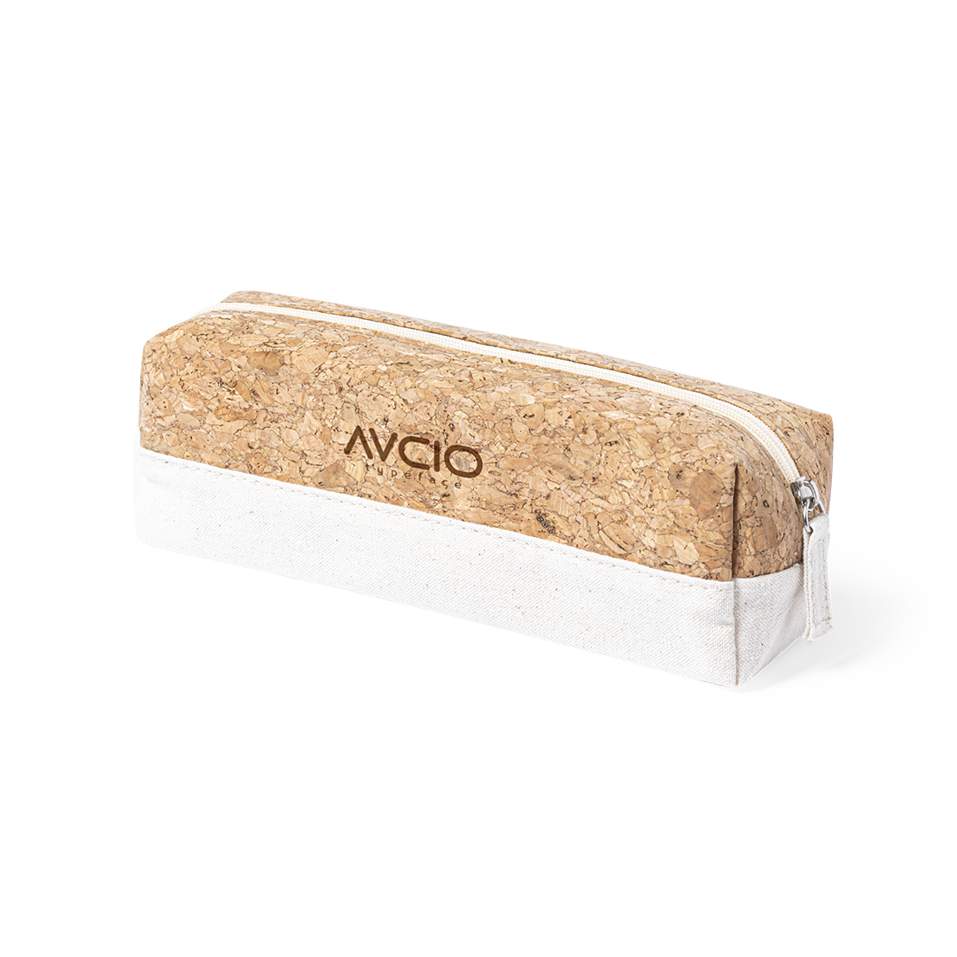 Estuche personalizado Reiton de corcho natural y algodón crudo - Oficina - Regalo Promocional Personalizado