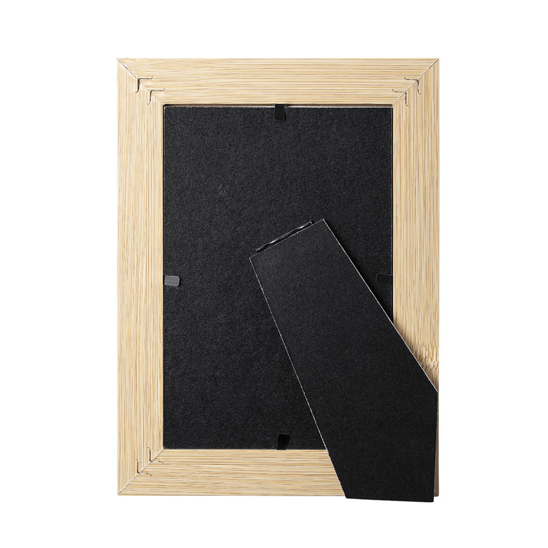 Portafotos personalizado Liban de MDF con cristal protector