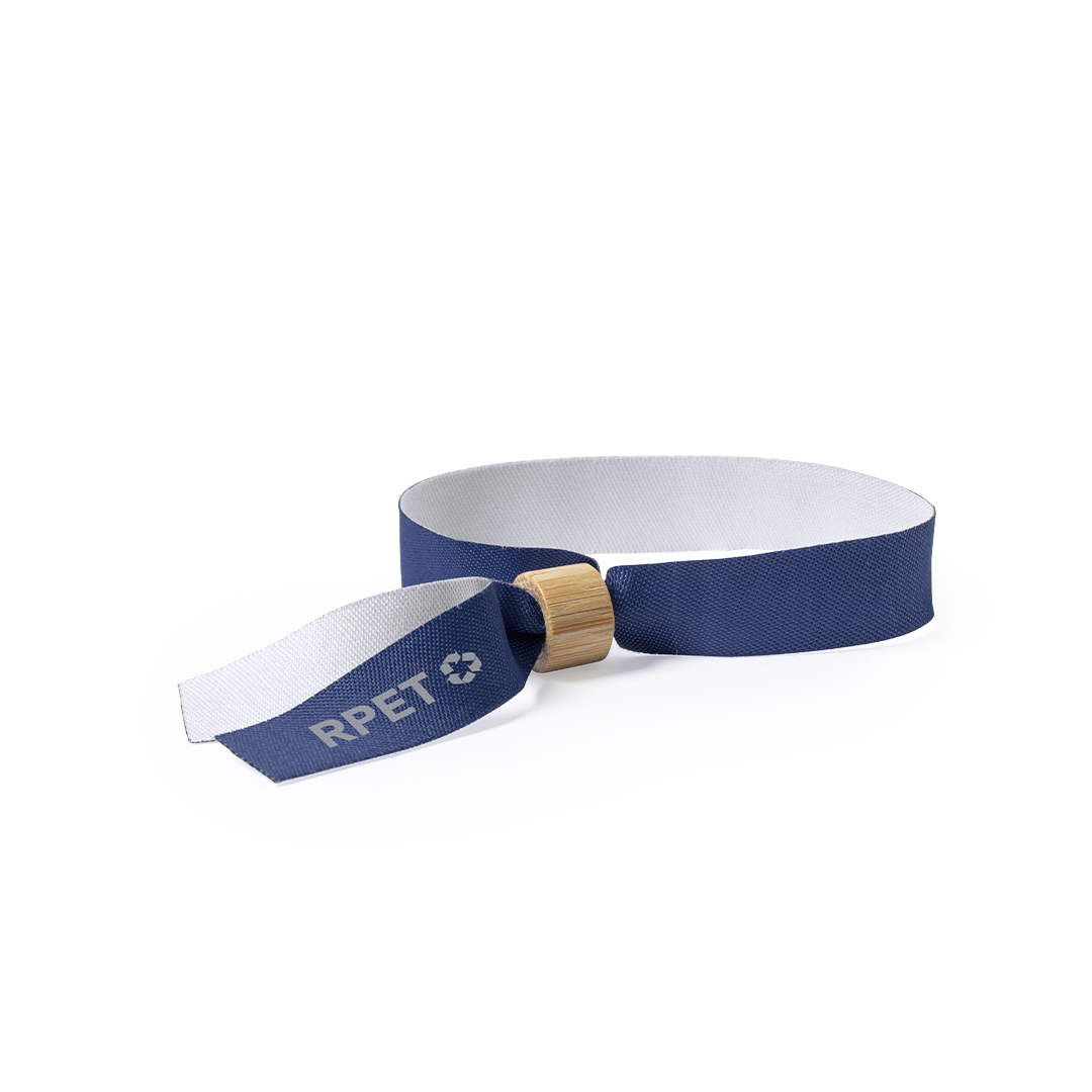 Pulsera personalizada Broch RPET de poliéster reciclado - Pulseras personalizadas - Regalo Promocional Personalizado