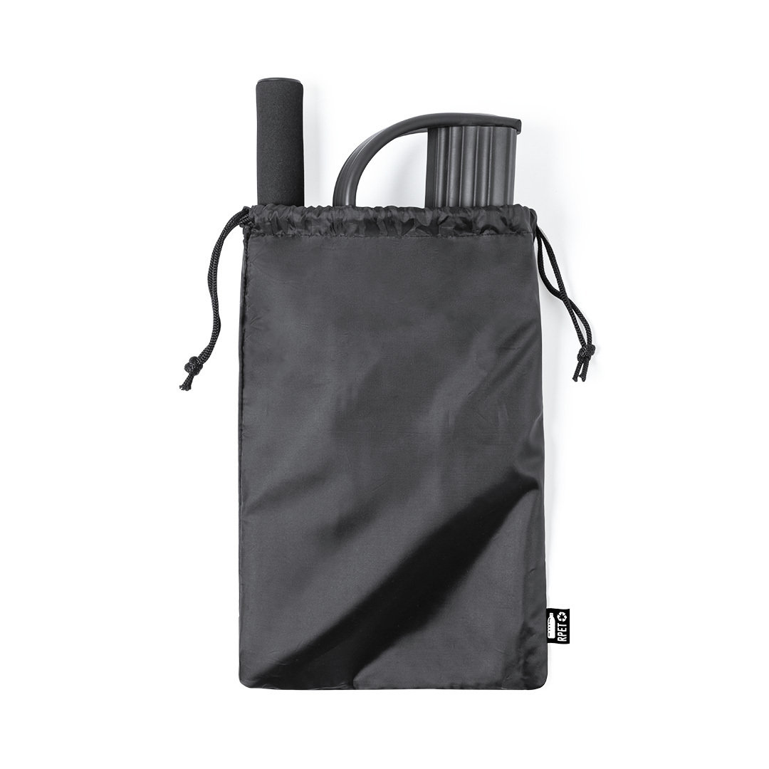 Cuerda tensióno personalizada Rayden de ABS EVA con funda RPET - Fitness - Regalo Promocional Personalizado - vista alternativa