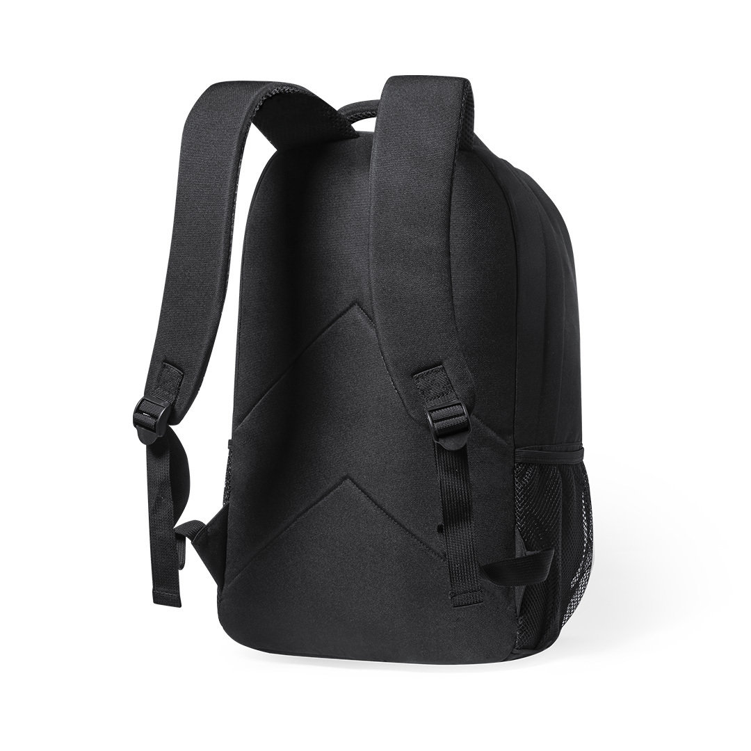 Mochila personalizada Berny urban de RPET 600D con banda reflectante - Mochilas personalizadas - Regalo Promocional Personalizado - imagen 3