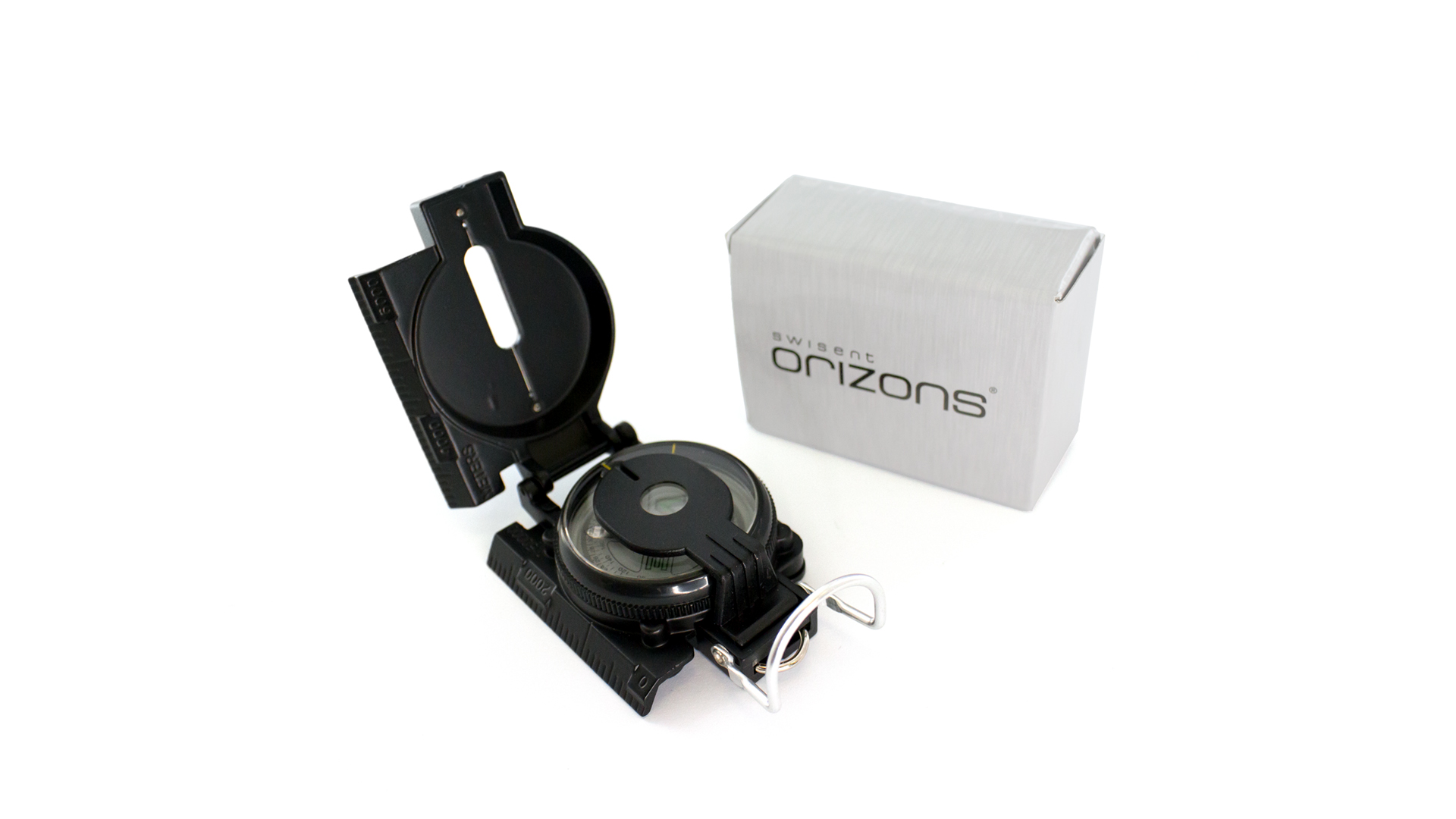 Brújula personalizada Saida Orizons de aluminio con alta precisión - Deporte y aventura - Regalo Promocional Personalizado - imagen 6