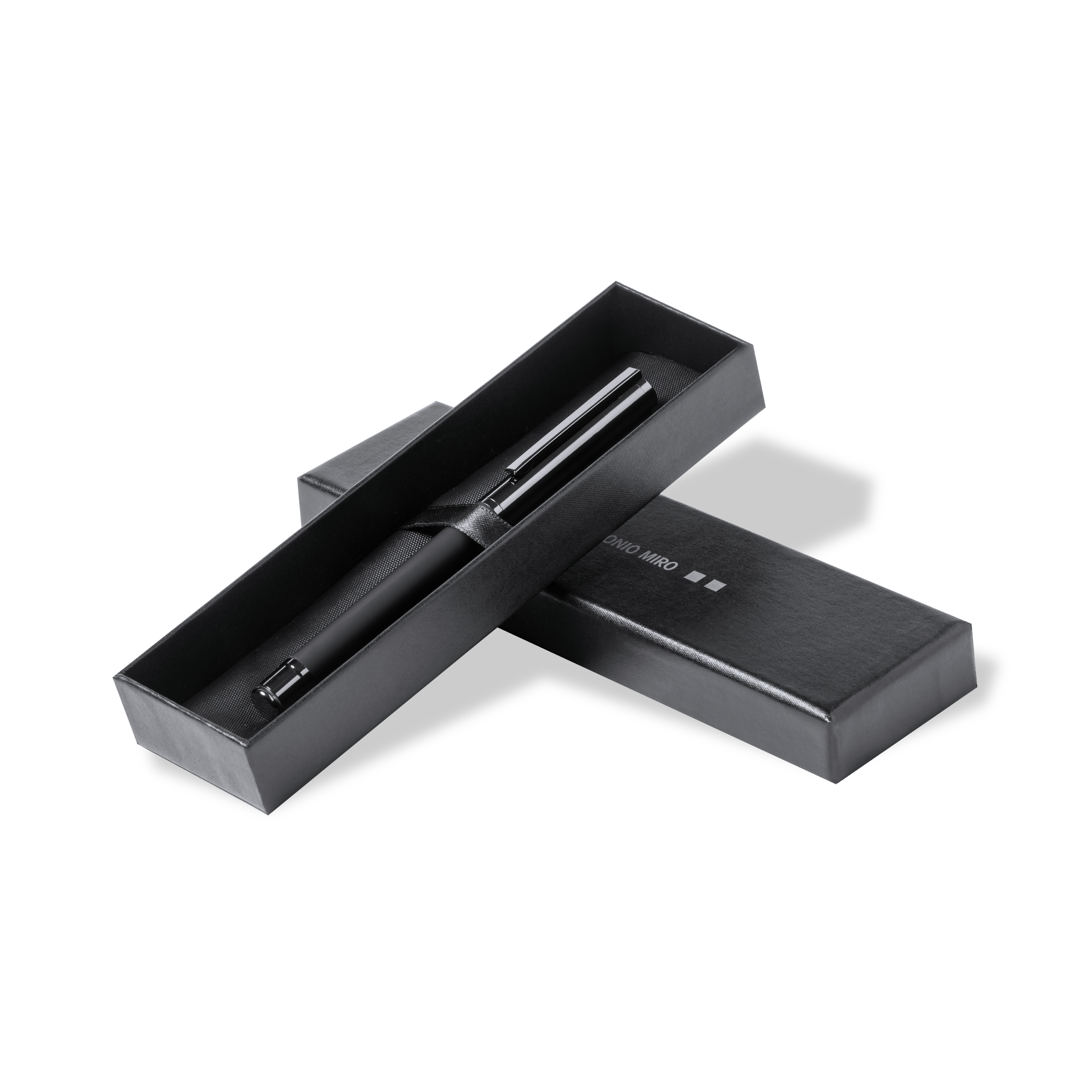 Roller personalizado Fakul de Antonio Miró metal negro mate con cromado - Rollers personalizados - Regalo Promocional Personalizado - imagen 4